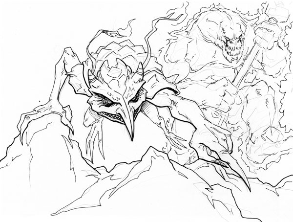 Kiki Jiki, First Sketch